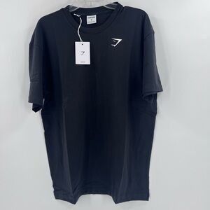 Gymshark essential oversized T-shirt black new oversized fit medium